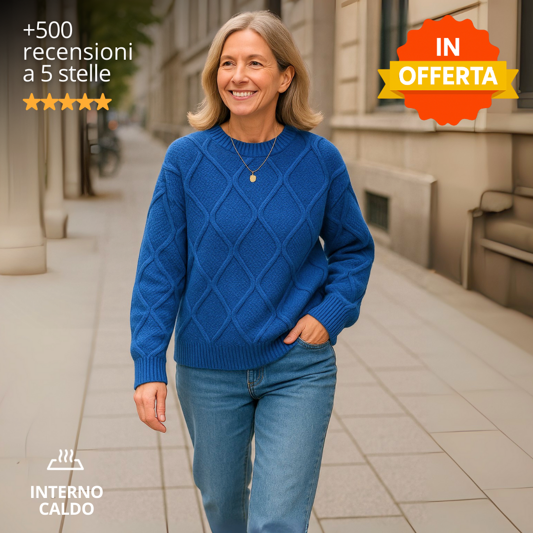 Maglione caldo con materiale Anti-Freddo