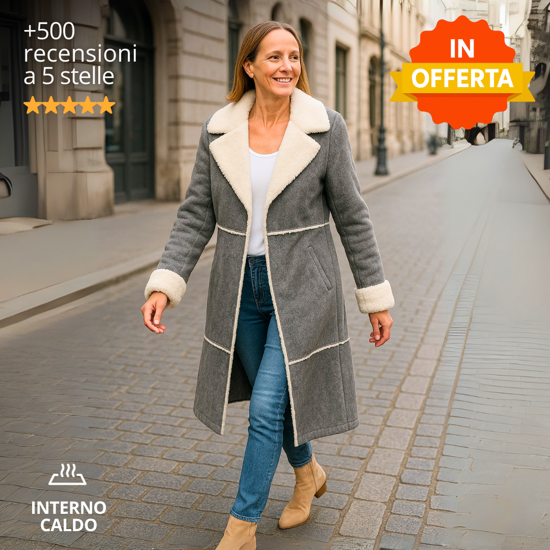 Cappotto con interno caldo e morbido