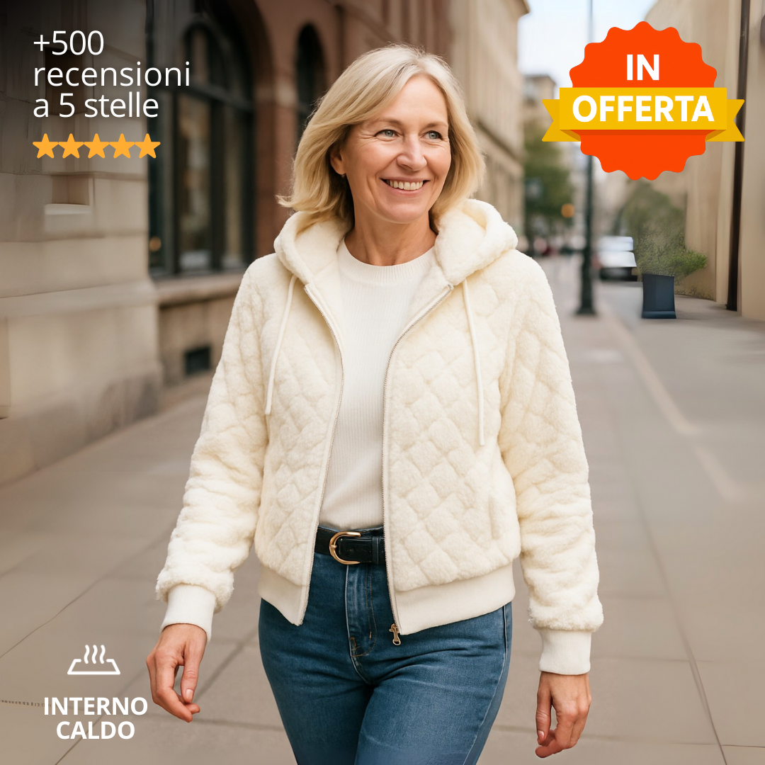 Giacca Soft – Interno caldo con cappuccio