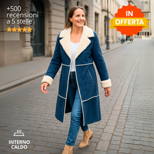 Cappotto con interno caldo e morbido