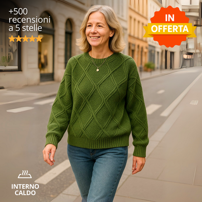 Maglione caldo con materiale Anti-Freddo
