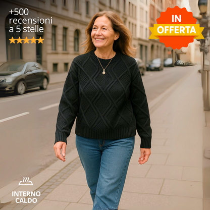 Maglione caldo con materiale Anti-Freddo