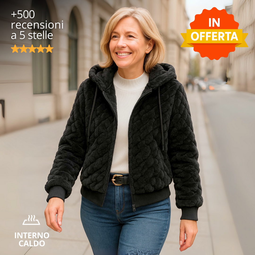 Giacca Soft – Interno caldo con cappuccio