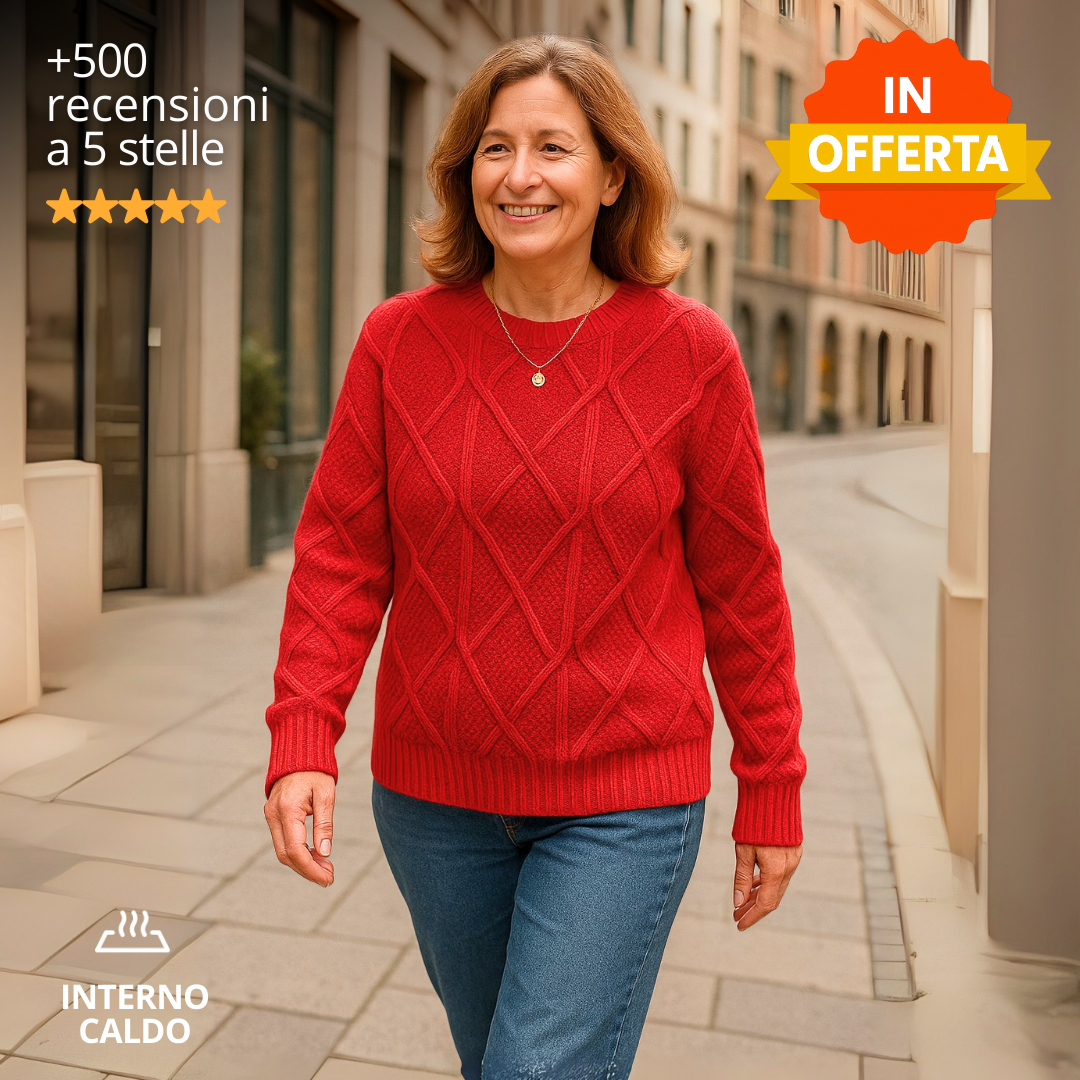 Maglione caldo con materiale Anti-Freddo