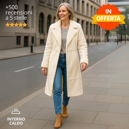 Cappotto con interno caldo e morbido