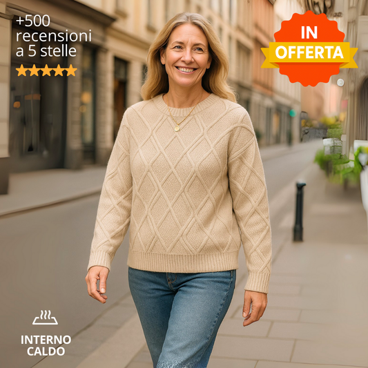 Maglione caldo con materiale Anti-Freddo